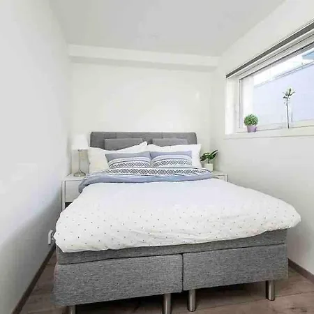 Moderne Hus Med Flotte Utemuligheter Og Parkering *